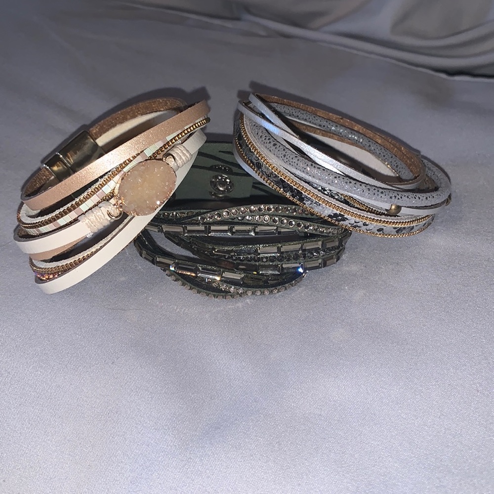 Lot of 3 beautiful bracelets